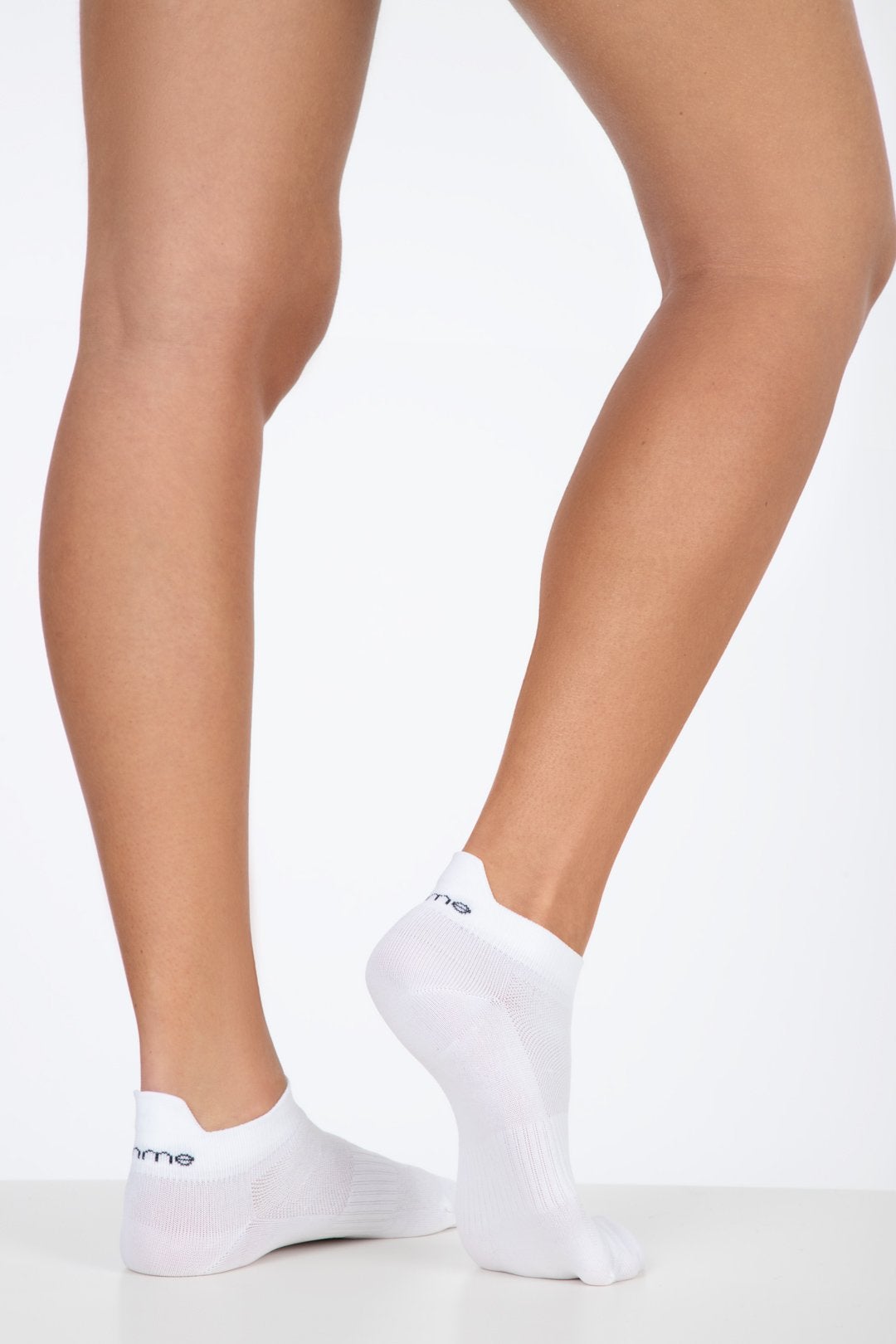 2-Pack Light Knit Ankle Sokker - sokker for dame - Grå - Famme